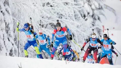 Биатлон чемпионат матч