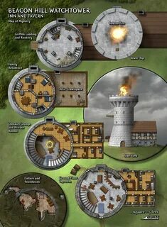 Tower map