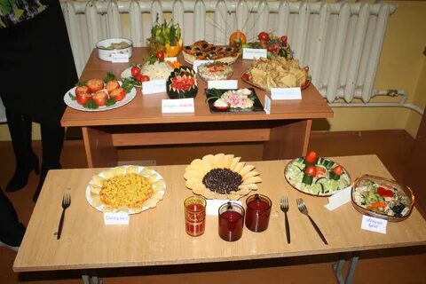 Блюдо на конкурс в школу золотая осень