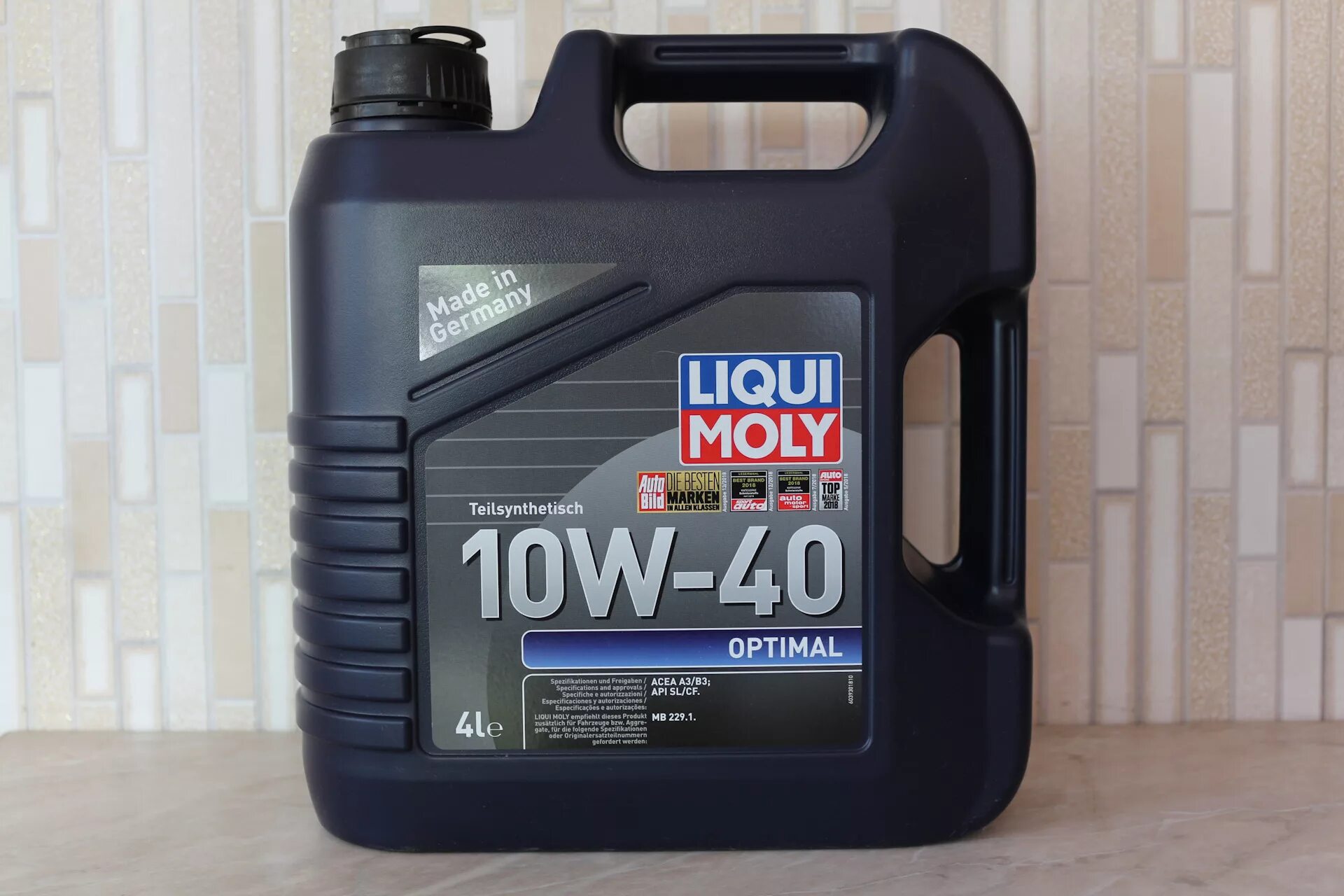 Масло liqui moly 10w 40