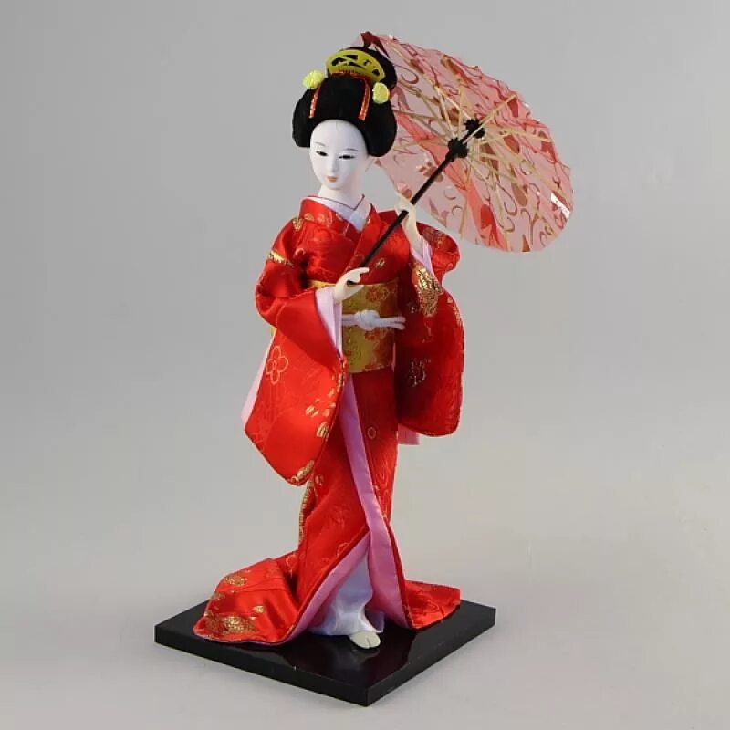 Эгидиус статуэтка гейша. Китайские куклы гейши. Японская кукла гейша. Гейша в Красном кимоно.