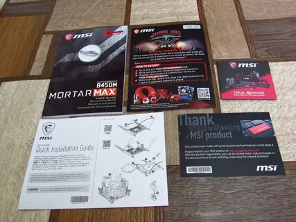 Msi mortar max обзор