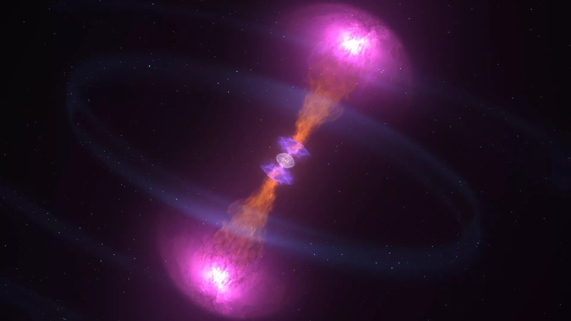 Neutron star collision