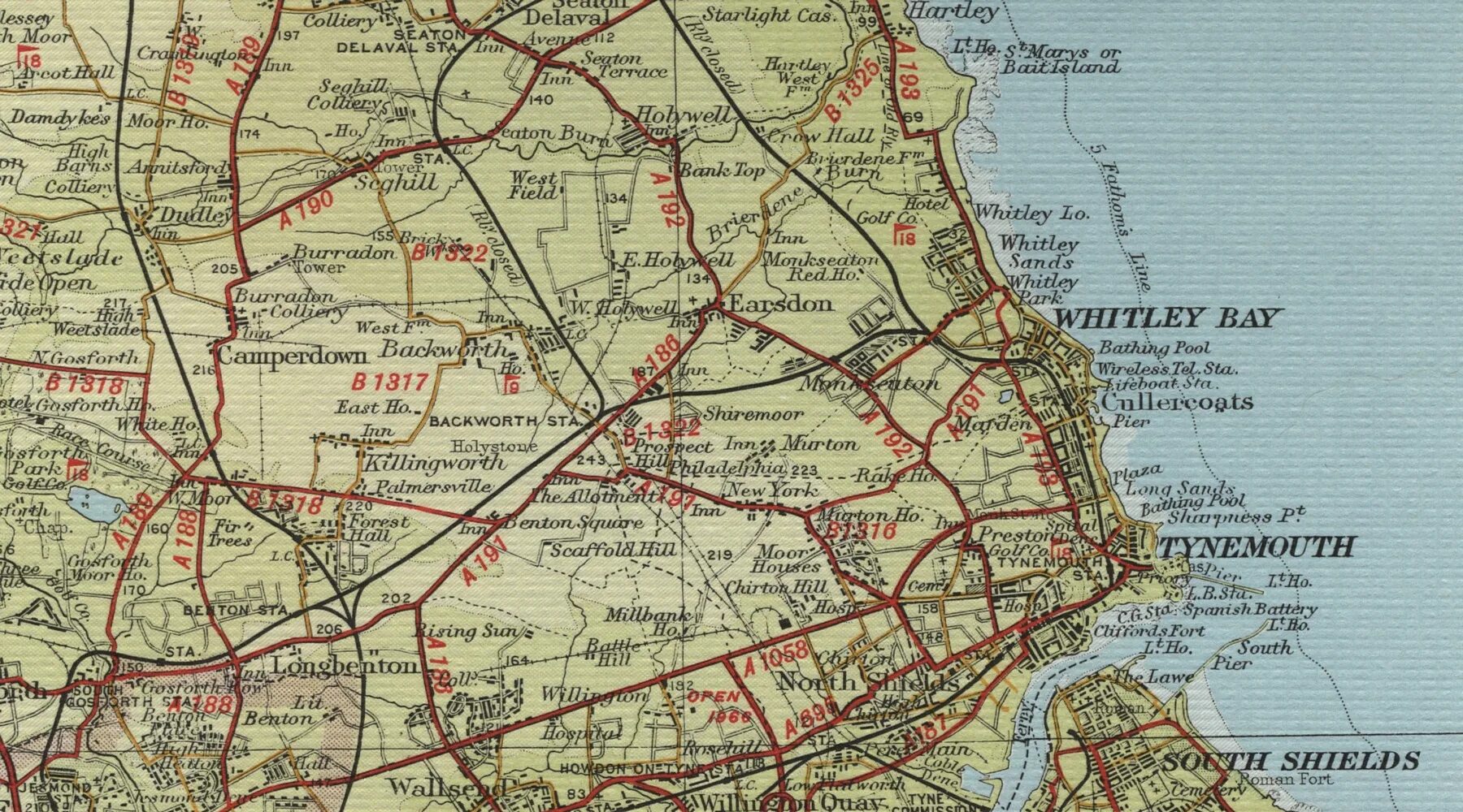 Bay map