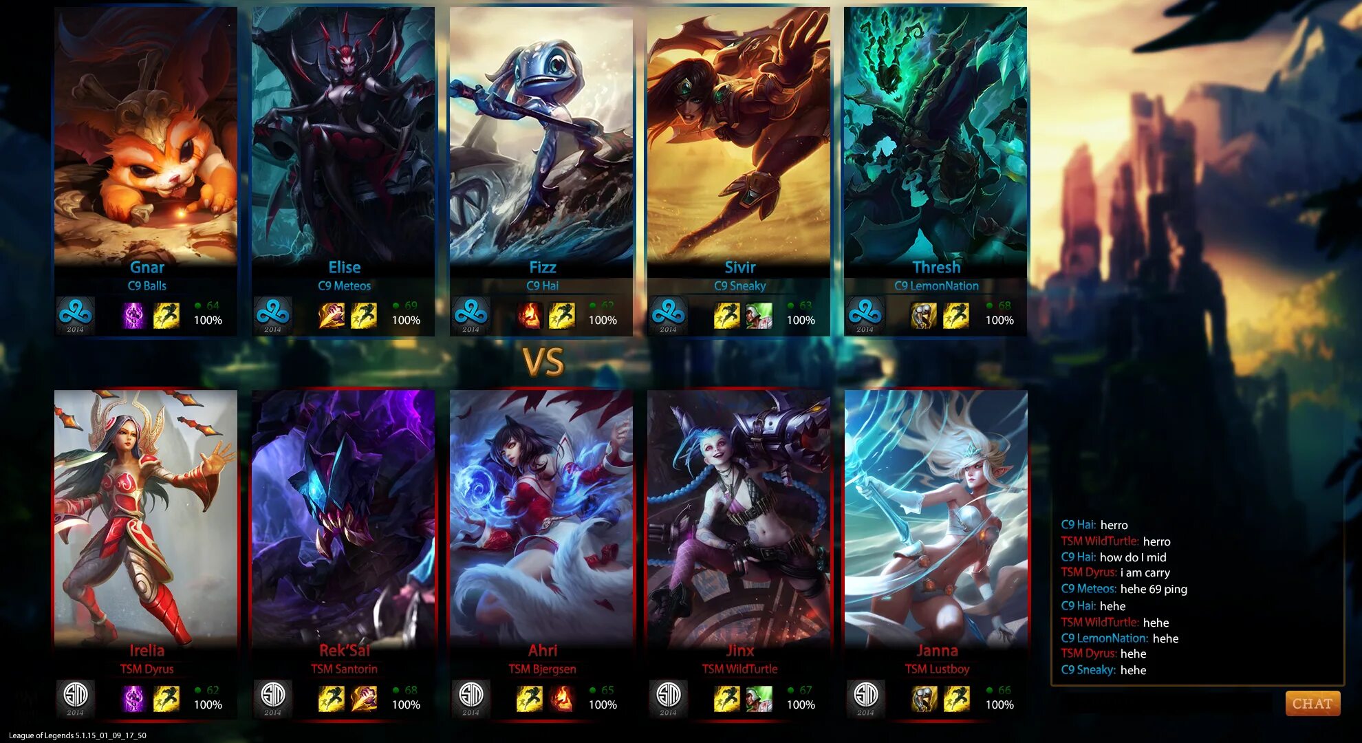 Custom loading screen