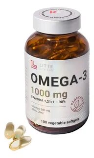 Litte life lab омега 3 капсулы