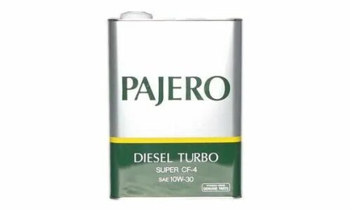 Масло мицубиси паджеро дизель. Pajero Diesel Turbo 10w-30. Моторное масло Pajero Diesel 10w30 CF-4 характеристики.
