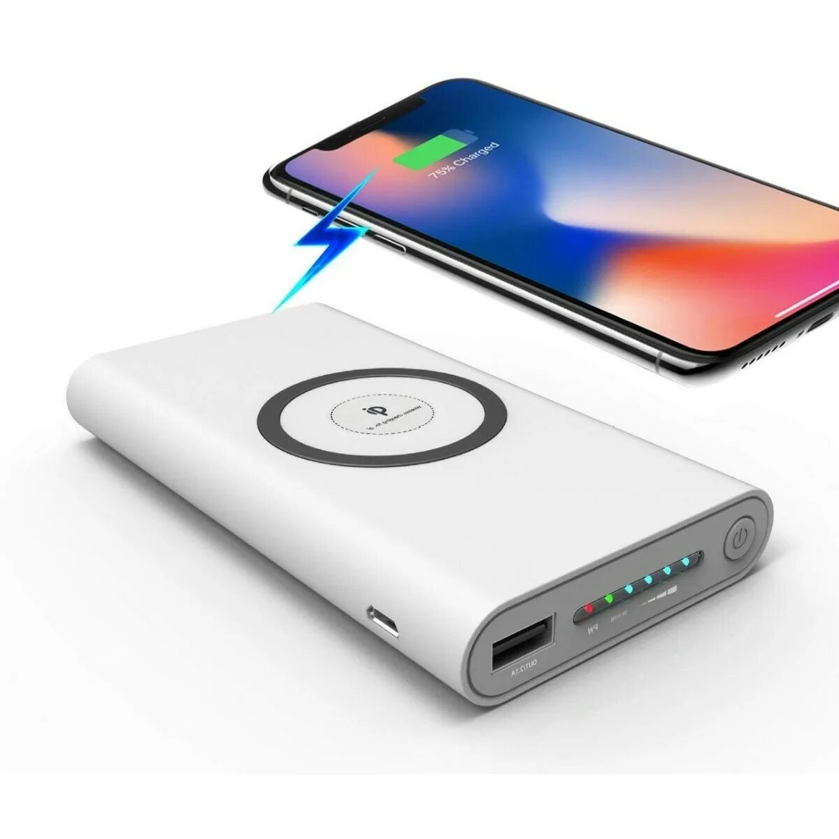 Повер банки с беспроводной зарядкой. Беспроводной Power Bank Qi 10000mah. Power Bank Qi-compatible 20000 Mah. Qi Powerbank Wireless 20000. Повербанк с беспроводной зарядкой 20000 Mah.