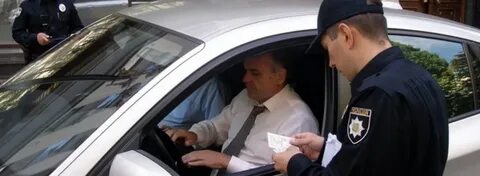 Водитель подписал