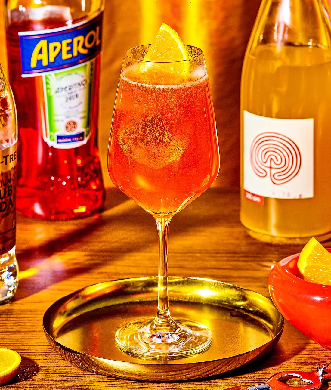 Алкогольный коктейль апероль