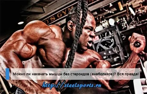 Накачать мышцы без