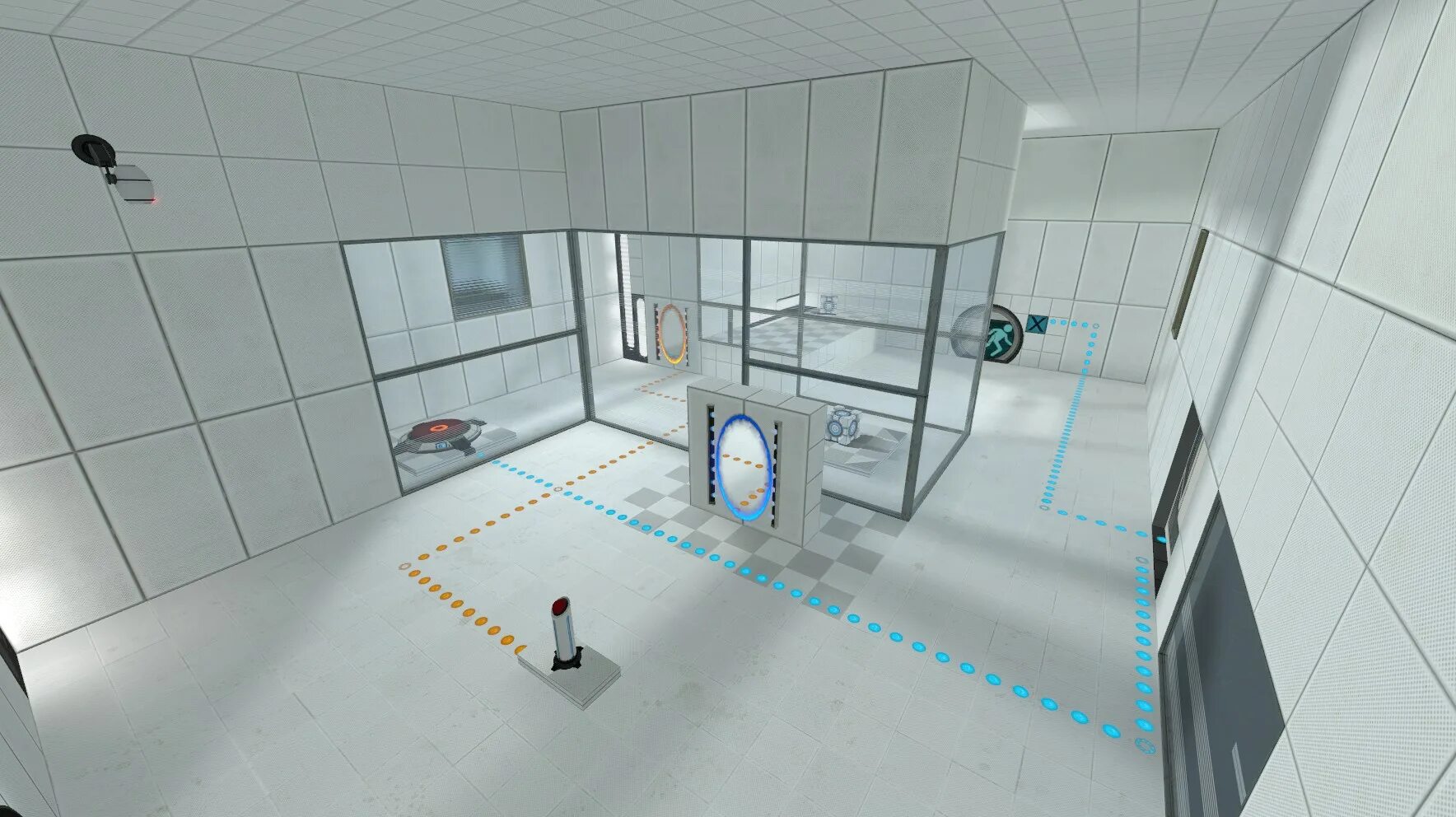 Portal 2 испытательная камера. Portal 1 камера. Portal 2 комната. Дверь тестовая камера Portal 2. Two chamber