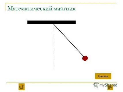 Маятник начало