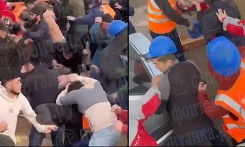 Якутия драка полицейских