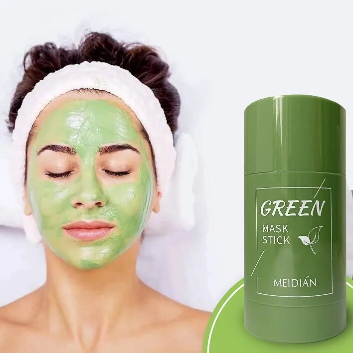 Маски для лица green. Жидкая маска для лица из глины Meidian Green Mask Stick. Грин Маск стик зеленая. МАЗ Green Mask. Green маска стик.