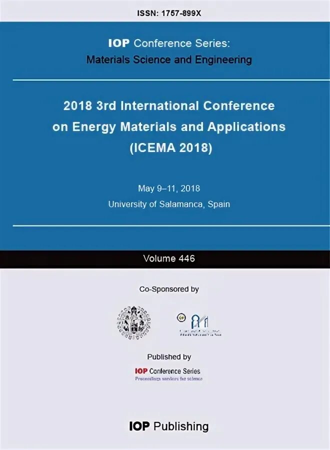 Iop conference series: earth and environmental science 817 (2021) 012034. Journal of physics conference series. 100k post. Iop publishing. Iop conf.