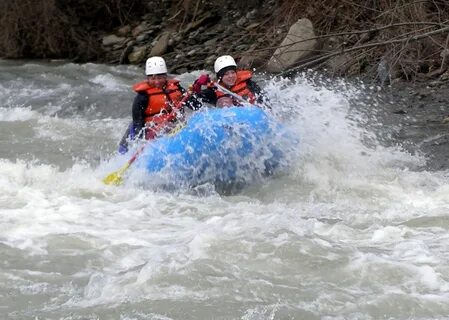 zoar valley new york Two women Whitewater rafting on the Cattaraugus Creek. Cred