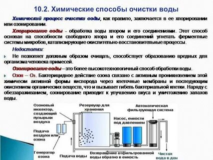 При водоподготовке часто используются фторсодержащие компоненты какое