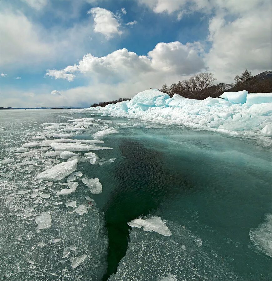 Какое море замерзает полностью