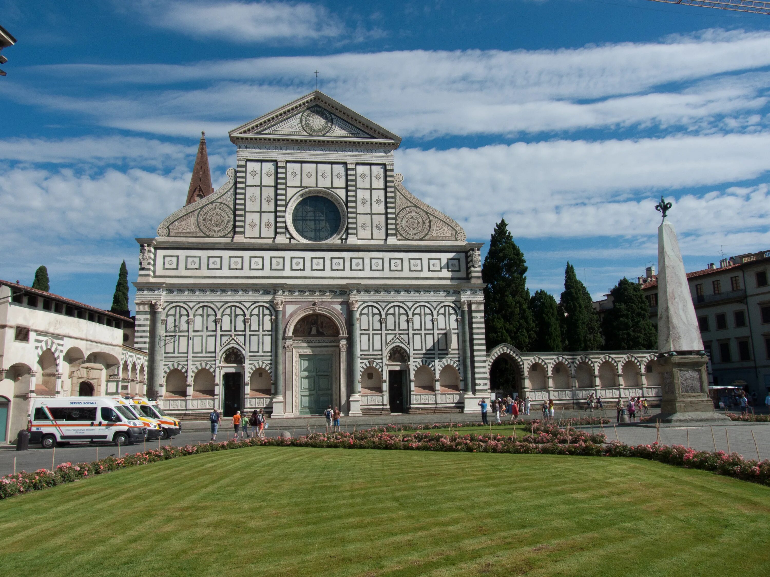 Базилика Santa Maria Novella, Флоренция.