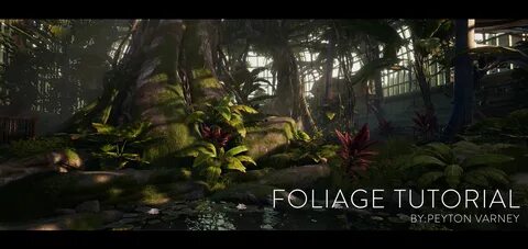 Unreal engine foliage