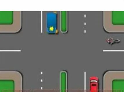 Как правильно проехать перекресток налево