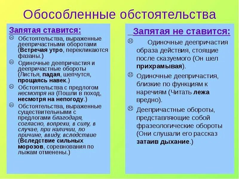 Обособленные обстоятельства. Обособленный обстоятельства. Обособленное обстоятельство. Обособ обстоятельство. Обособленные обстоятельства это какие