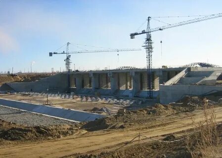 Дамба в омске