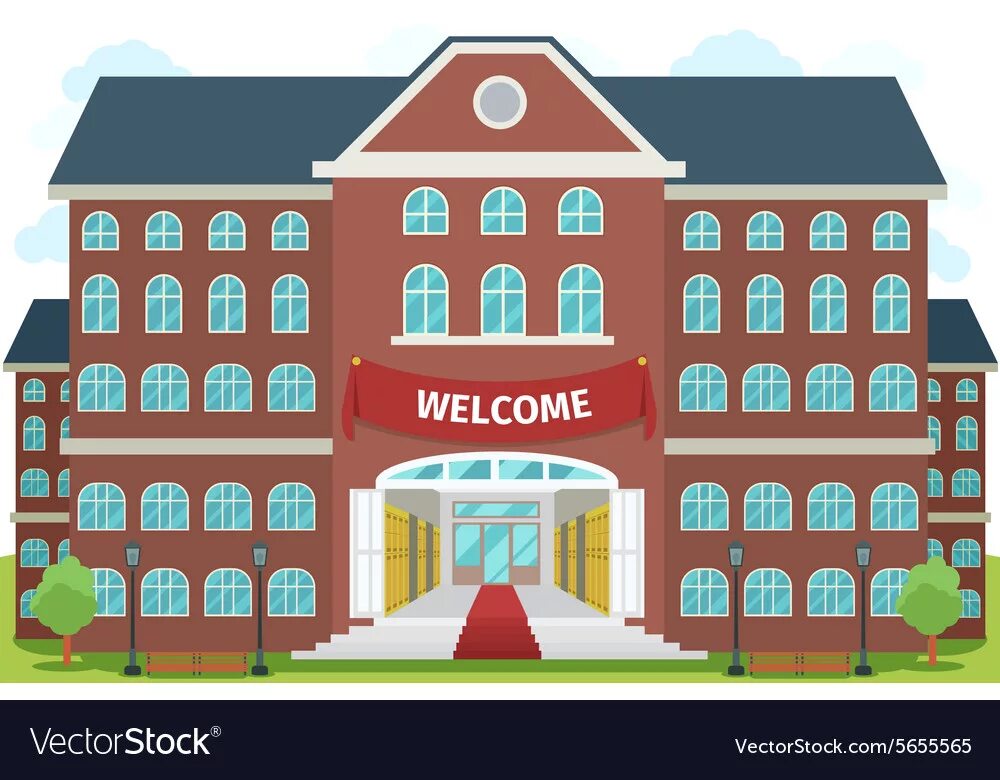 Welcome to the building. Arts and industries building. Строители. Университет мультяшный. Стройка дома.