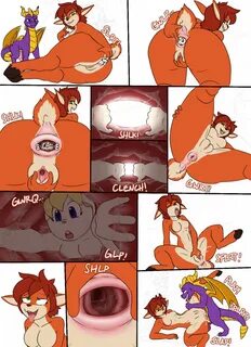 Slideshow female furry anal vore.