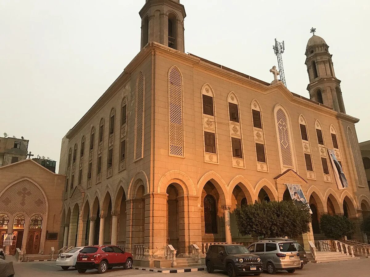 Saint Mark's Coptic Orthodox Cathedral, Azbakeya. Церковь Святой Марии (Каир). Коптская Церковь в Египте. St marc