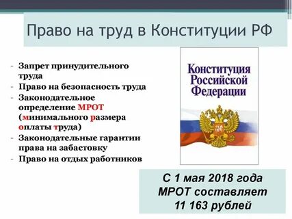 Право на жизнь и трудовое право