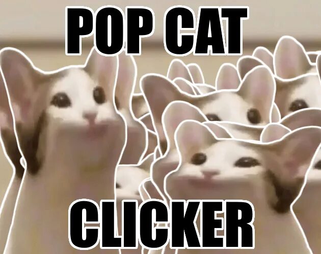 Popcat click. Pop cat. поп кэт кликер. popcat фото.