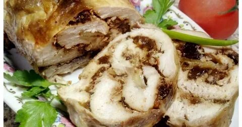 Рулет с черносливом в духовке рецепт