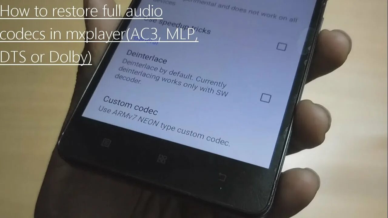 Eac3 codec. Аудио формат eac3 не поддерживается mx player.