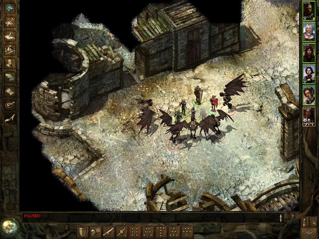 Расчистить завал baldur s gate