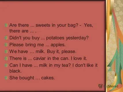 Potatoes yesterday