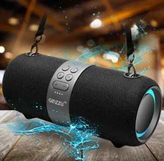 Ginzzu портативная bluetooth колонка