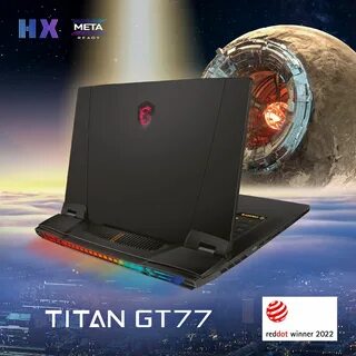 MSI GT77 Titan - новый игровой флагманский ноутбук с Intel Core i9-12900HX ...