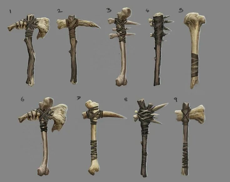 Weapon and armor crates once human