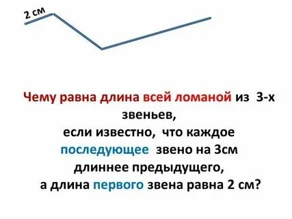 Как можно узнать длину ломаной 2 способ