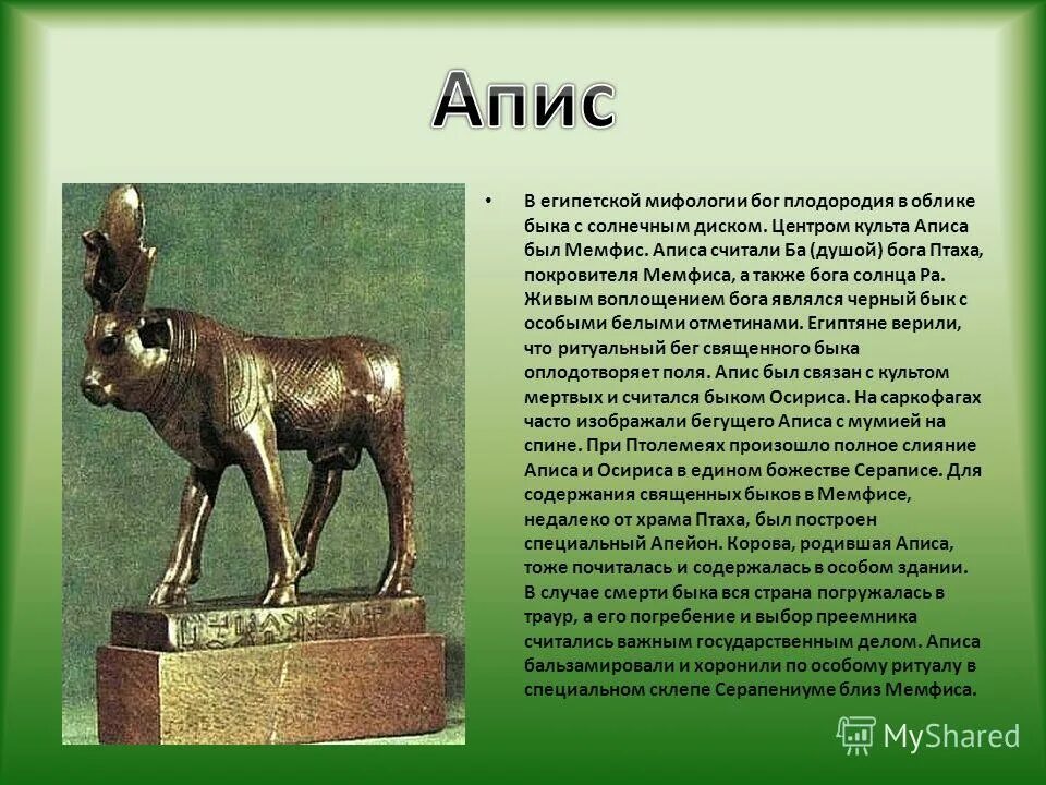 Бог плодородия в облике быка. Бог луны. Бог мудрости, счета, письма, человек с головой птицы ибиса. Кроссворд по истории 5 мифы и искусство древнего египта. Бог апис в древнем египте.