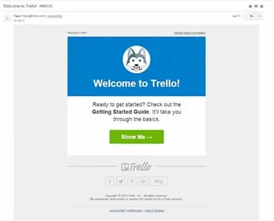 Mail welcome