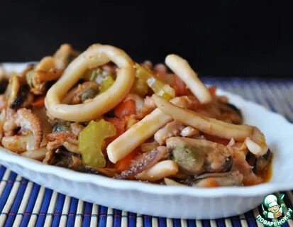 Рецепт вкусного морского коктейля замороженного