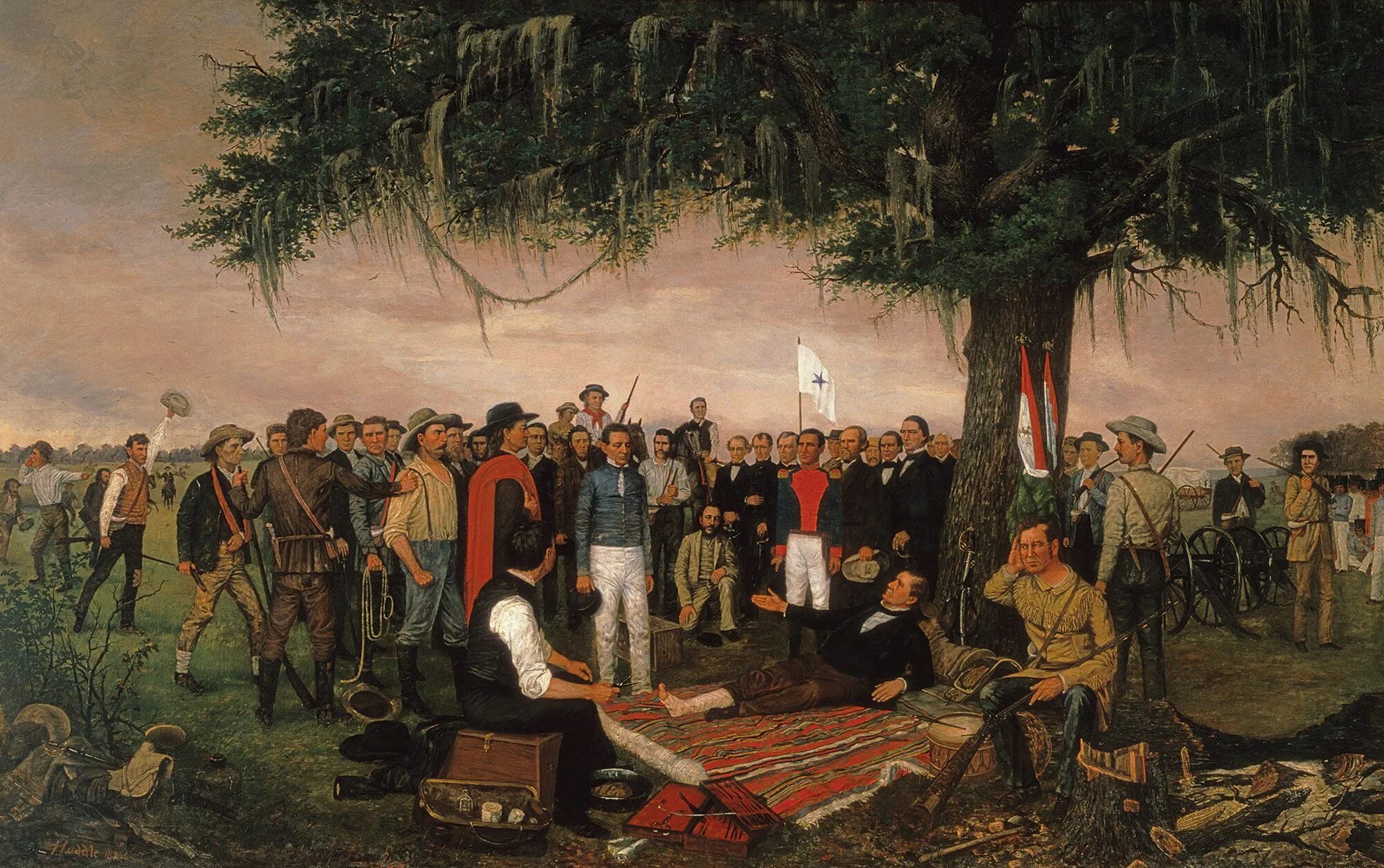 Капитуляция в раю. Битва при Сан-Хасинто. Техасская революция 1836-1846. Техасская революция 1835-1836. День Сан-Хасинто..