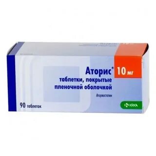Аторис 10 90 шт