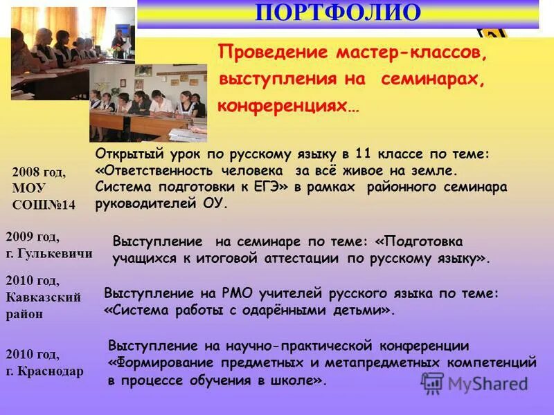 Как выступать в классе. Как выступать в классе