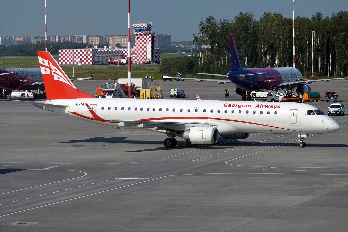 Джорджиан Эйрвейс. РФ Georgian Airways. Авиакомпания грузинские авиалинии.