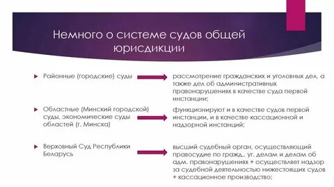 Суды общей компетенции это