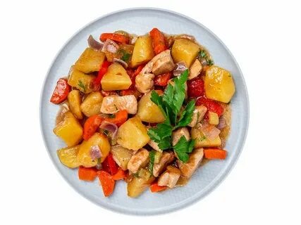 Телеграм рагу из овощей